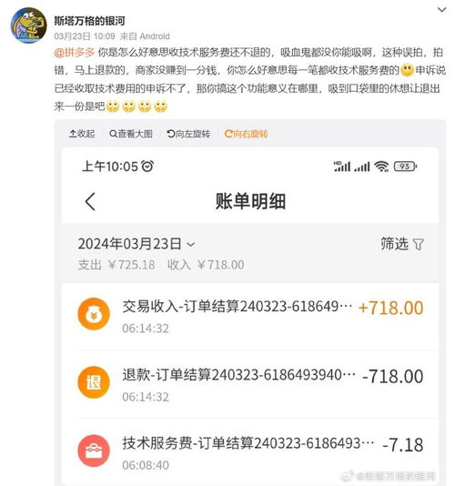 拼多多技術服務費 具體是什么意思 