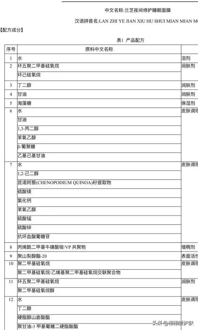 蘭芝面膜怎么樣,韓國十大護膚品排行榜,蘭芝面膜