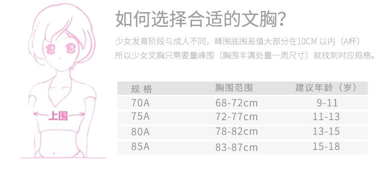 女中學生內衣買什么牌子好,教你女孩該如何選擇內衣,女中學生內衣