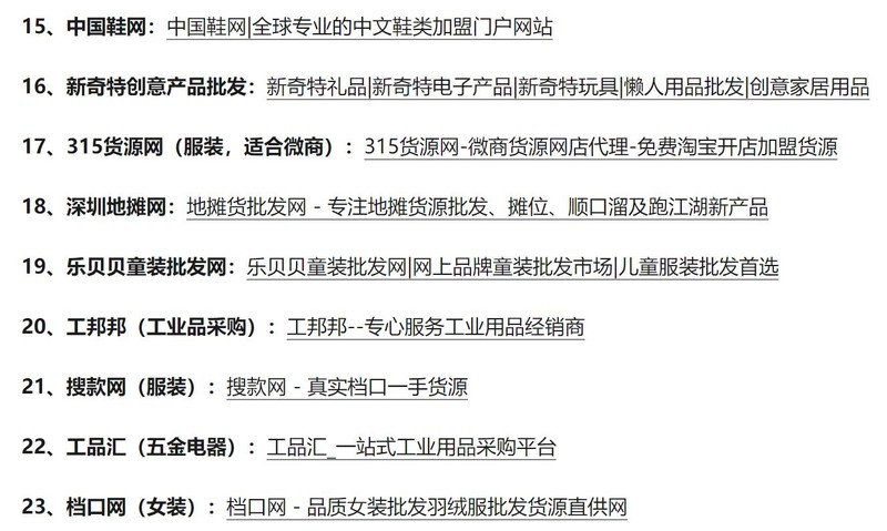 開網店如何找貨源平臺一件代發,開網店必須知道的32個貨源網站,開網店如何找貨源