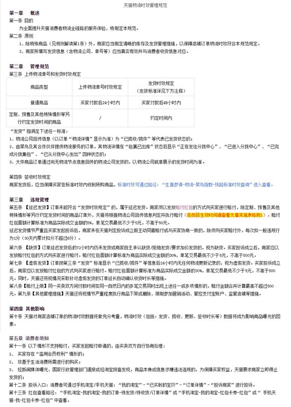 天貓包郵規(guī)則,天貓物流發(fā)貨規(guī)定, 天貓包