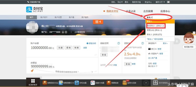 支付寶賬號在哪里看得到,支付寶使用技巧分享,支付寶賬號在哪里看