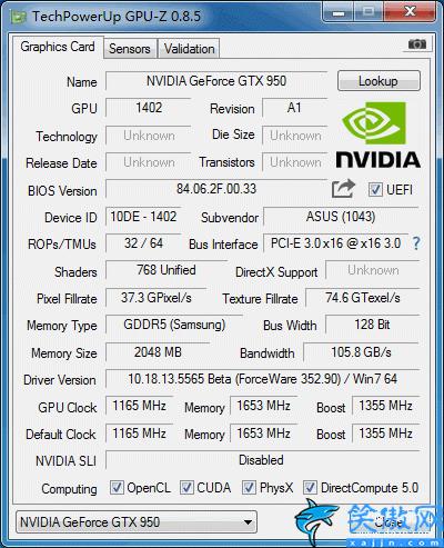 gtx950顯卡怎么樣,華碩猛禽GTX 950顯卡評測