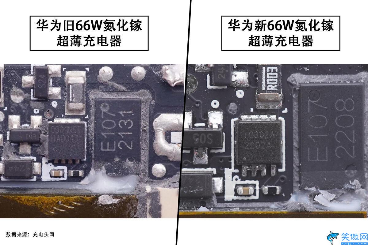 華為nova9充電器多少w,華為充電器的深度拆解對比