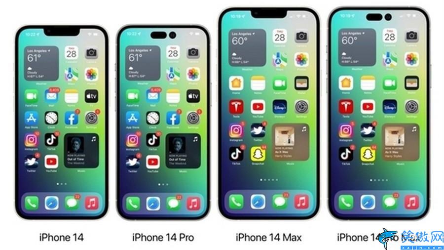 蘋果14型號大全對照表,看懂四款新iPhone 14的規格