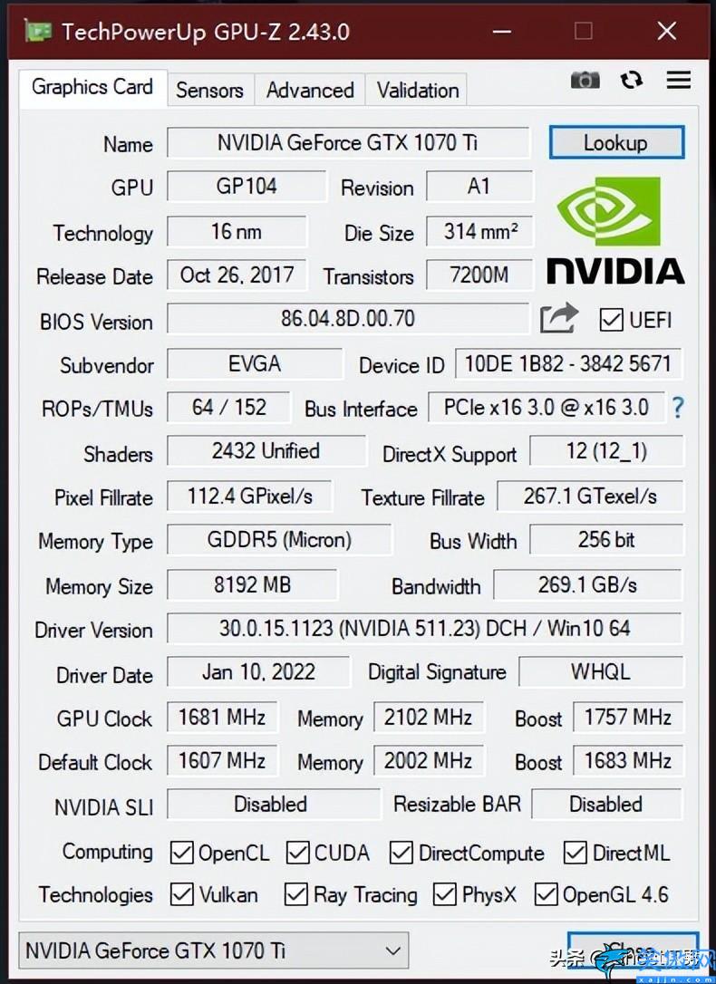 1070ti顯卡什么水平,EVGA 1070Ti評測